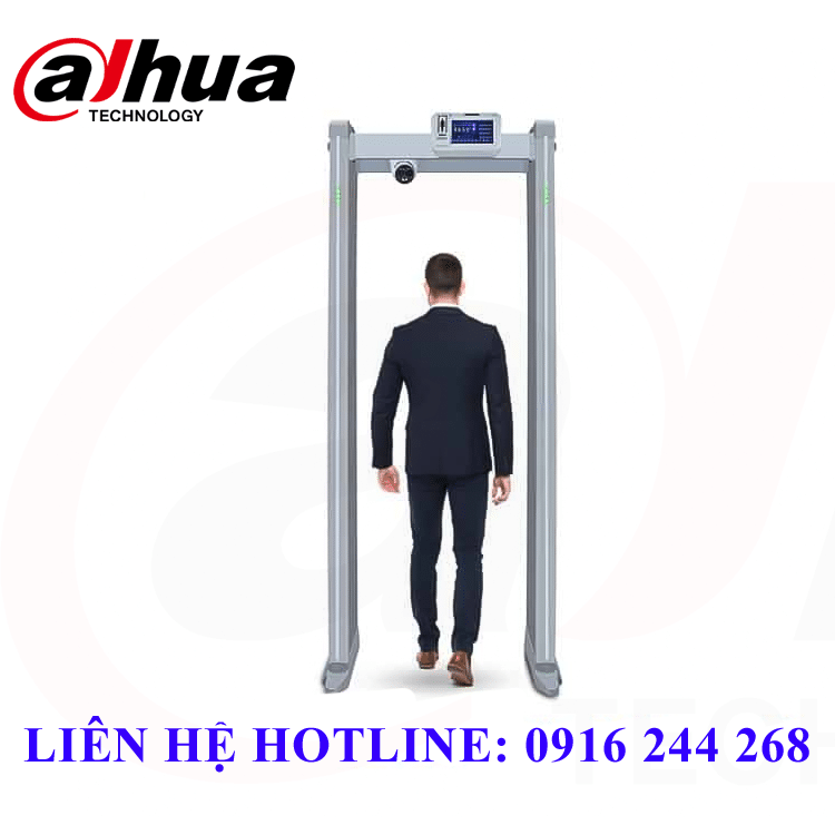 Cổng Dò Kim Loại Đo Thân Nhiệt Dahua DHI-ISC-D718-T