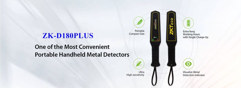 Đặc điểm nổi bật của tay dò kim loại ZKTeco ZK-D180PLUS