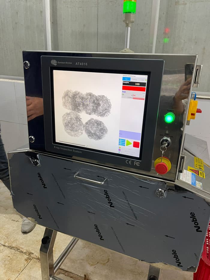 Thông số kỹ thuật về máy dò tìm tạp chất xray Safeway AT4016